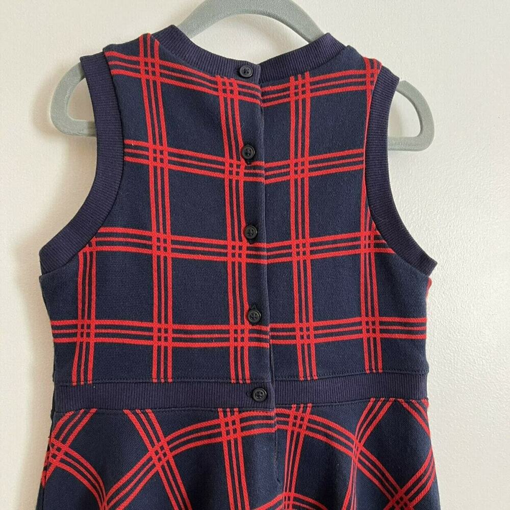 Janie & Jack Jacquard Windowpane Dress - Picture 6 of 9